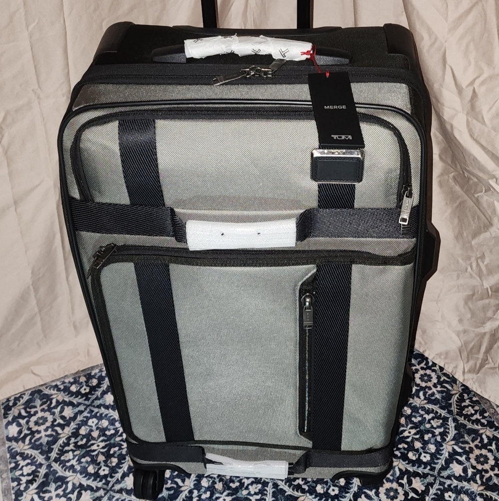 Tumi Gray Rolling Suitcase